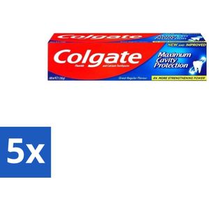 Colgate - Maximum Cavity Protection - Tandpasta - 100ml - Bulkverpakking - 5 stuks