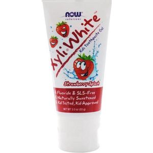 NOW Foods - Xyliwhite Kindertandpasta Strawberry Splash (85 gram)