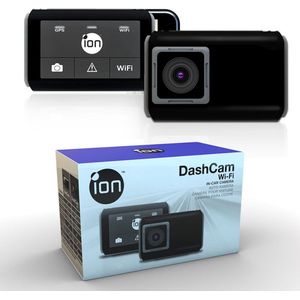 Wifi iON Dash Cam | Auto Camera Recorder - 2.7 LCD Scherm | GPS Full HD 1296p