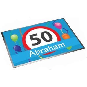 Deurmat Abraham 50 jaar