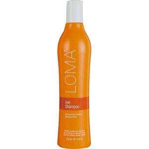 Loma Daily Shampoo 355 mL | Voor Haartype: Alle | Mannen en Vrouwen | Dagelijks gebruik | Verzorgend | Hydrateert droog haar | Natuurlijk Parabeen vrij | Reinigt en hydrateert het haar