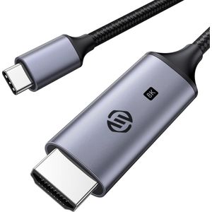 Equivera USB C naar HDMI Adapter - Hub - Type C to HDMI - Geschikt voor Verschillende Merken - Premium
