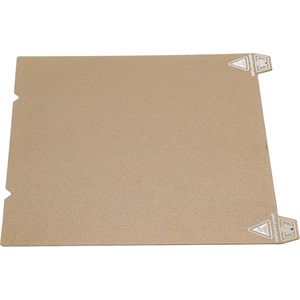 PEI-plaat 235x235mm - Flexibele Verwijderbare Verenstaalplaat - Magnetische Sticker - Verwarmd Bedkit - Vervangingsaccessoire voor Ender 3 S1-Ender 3-Ender 3 V2-Ender 3 Pro-Ender5 - Content nodig .