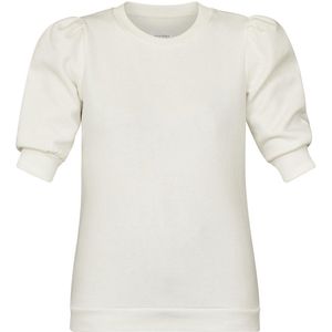 SisterS point Trui Peva Puff Ss 18781 Cream Dames Maat - L