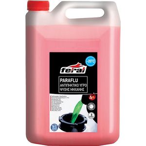 Feral | Antivries | Motorkoelvloeistof (-20℃ / + 105℃) Rood |  Engine coolant | Antifreeze | 4 liter