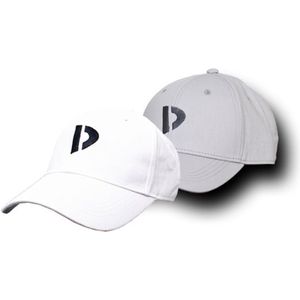 2-Pack Donnay - Baseball Caps - White/Light grey (637) - 1 maat