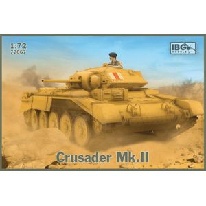1:72 IBG Models 72067 Crusader Mk.II – British Cruiser Tank Mk. VI Plastic Modelbouwpakket