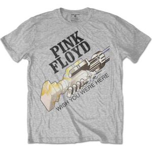 Pink Floyd - WYWH Robot Shake Heren T-shirt - L - Grijs