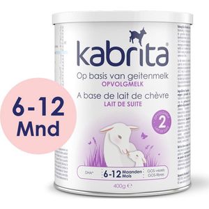 Kabrita 2 Opvolgmelk - Geitenmelk Flesvoeding vanaf 6 maanden - 400g