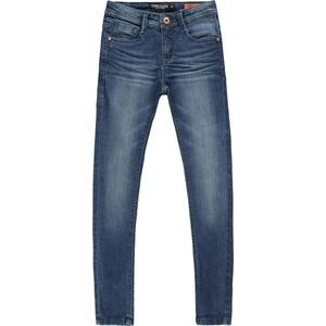 Cars Jeans Jongens Jeans DAVIS super skinny fit - Dark Used - Maat 170