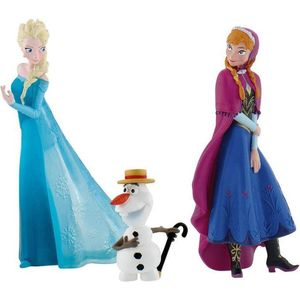 Bullyland Disney Frozen figuren set Elsa, Anna en Olaf