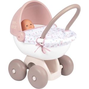 Baby Nurse poppenwagen - Kinderwagen voor kinderen vanaf 18 maanden - Geschikt voor poppen tot 42 cm