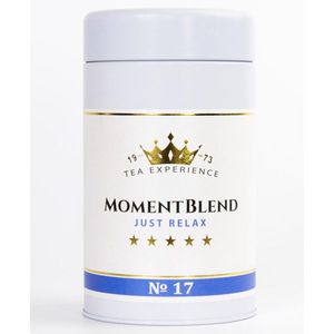 MomentBlend JUST RELAX - Thee voor Lichaam en Schoonheid - Luxe Thee Blends - 125 gram losse thee