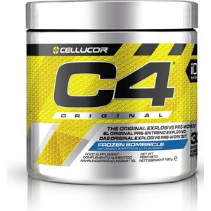 Cellucor C4 Original Pre Workout - Frozen Bombsicle - 30 doseringen (195 gram)