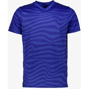 Dutchy Dry heren voetbal T-shirt blauw - Maat L