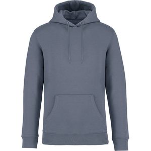 Biologische unisex hoodie met capuchon merk Native Spirit Mineral Grey - M