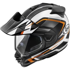 Arai TOUR-X5 DISCOVERY ORANGE - Maat L - Integraal helm - Motorhelm - Scooter helm - Oranje - Scooterhelmen mannen en vrouwen.