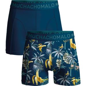 Muchachomalo Heren Boxershorts - 2 Pack - Maat 158/164 - 95% Katoen - Mannen Onderbroeken