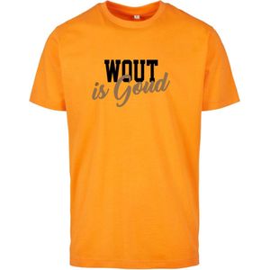EK t-shirt oranje XL - Wout is goud - soBAD. | EK 2024 | Unisex | T-shirt dames | T-shirt heren | Voetbal