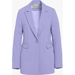 Beaumont Abby Classic Blazer Dahlia Purple - Blazer Voor Dames - Paars - 36