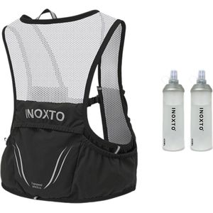 Camelbag - Drinkrugzak - Hardloop Rugzak - Wandel Rugzak - Drinkvest - Sport Drinkfles - Camelbak Compatibel - Dames & Heren - Inclusief 2 Waterflesjes - Zwart