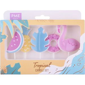 PME - Kaarsjes - Tropical Party - Set/5