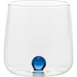 Zafferano Bilia Water glazen - Blauw - 6 Stuks