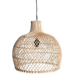 Groenovatie Rotan / Rieten - Hanglamp - Handgemaakt - Naturel - Rond - ⌀50 cm