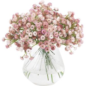 3 bundels kunstbloemen Gypsophila kunstbloemen boeketten bloemstuk voor knutselen bruiloft party huisdecoratie