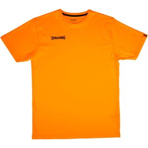 Spalding Essential T-Shirt Heren - Oranje | Maat: M