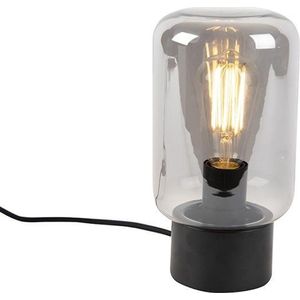 QAZQA bliss_cute - Moderne Tafellamp - 1 lichts - H 260 mm - Zwart - Woonkamer | Slaapkamer | Keuken