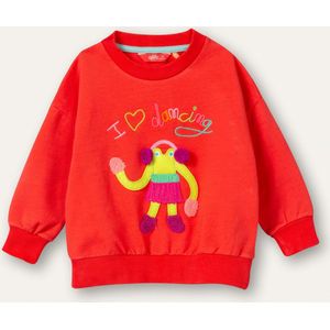 Oilily Heritage - Sweater - Meisjes - Rood - 122/7yr