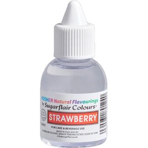 Sugarflair Natuurlijke Smaakstof - Aarbei - 30ml - Aroma - Kosher