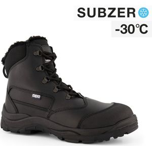 Dapro Safety Canyon C S3 C SubZero® Bont gevoerde en Geïsoleerde winter Veiligheidsschoenen - Maat 40 - Zwart - Composieten neus en antiperforatie tussenzool van textiel