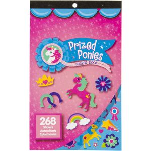 Lg-imports Stickerboek Prized Ponies Karton Roze 268 Stickers
