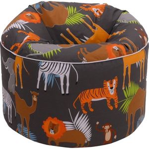 Bedrukte Zitzak Kind - Zitzak voor Kinderen - Ronde Kinder Zitzakken - Binnen Bean bag - Zitzak kinderen - Gaming Zitzak Stoel - Kinder Lounge Stoel - Kinderzetel