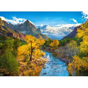 Zion National Park in Autumn, USA Puzzel 3000 Stukjes