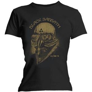 Black Sabbath - US Tour 1978 Dames T-shirt - S - Zwart