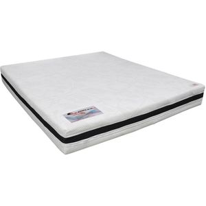 Slaaploods.nl Prince de Luxe® - 120x210 cm - Pocketvering Matras met Koudschuim - Medium - 25 cm dik