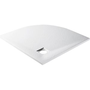 vidaXL - Douchebak - 90x90 - cm - SMC - wit