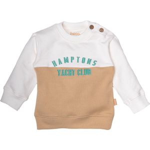 B.E.S.S. - Sweater Hamptons - Croissant - maat 62