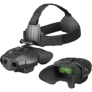 Nachtkijker met Opnamefunctie | Handsfree Monteren | 1x Vergroting | Digitale Infrarood Technologie | USB Oplaadbaar