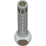 Denver KMS-10 - Draadloze karaoke speaker met microfoon - Wit
