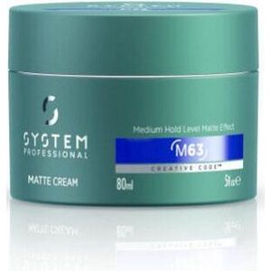 System Professional System Man Matte Cream  80ml