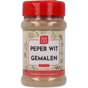 Van Beekum Specerijen - Peper Wit Gemalen - Strooibus 135 gram