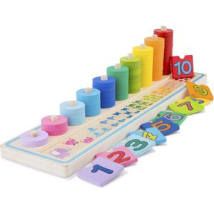 New Classic Toys Educatief Spel Leren Tellen van 1 t/m 10 - Speelplezier voor kinderen vanaf 3 jaar!