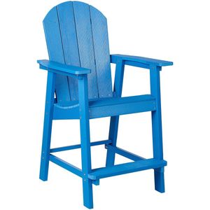ADIRONDACK - Tuin barkruk - Blauw - Kunsthout