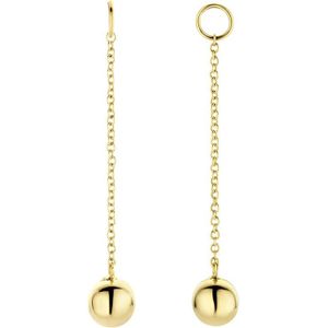 Blush Oorbedels 9082YGO 14k Geelgoud Hangende Bolletjes