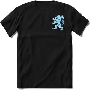 Nederland - Licht Blauw - T-Shirt Heren / Dames  - Nederland / Holland / Koningsdag Souvenirs Cadeau Shirt - grappige Spreuken, Zinnen en Teksten. Maat XL