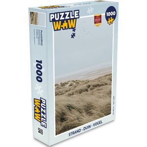 Puzzel Strand - Duin - Vogel - Legpuzzel - Puzzel 1000 stukjes volwassenen